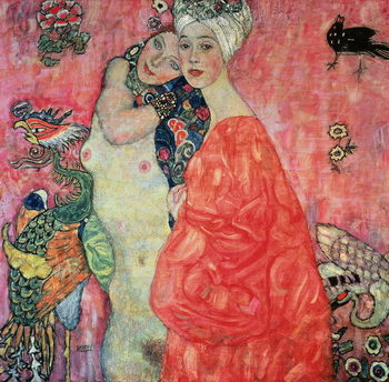 Obraz na plátne The Girlfriends, 1916-17