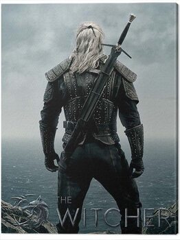 Print op canvas The Witcher - On The Precipice
