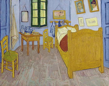 Obraz na plátne Van Gogh's Bedroom at Arles, 1889