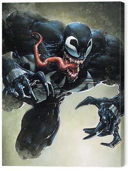 Print op canvas Venom - Leap