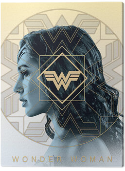 Print op canvas Wonder Woman 1984 - Amazonian Pride