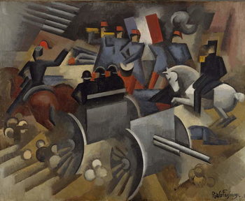 Obraz na plátne Artlillery, 1911