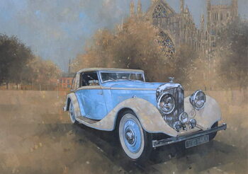 Schilderij op canvas Bentley by Kellner, 1936