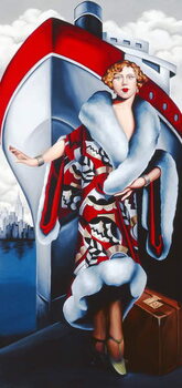 Schilderij op canvas Bon Voyage