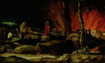 Schilderij op canvas Christ in Limbo