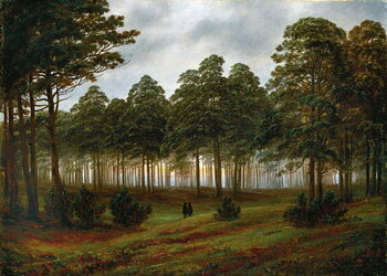 Schilderij op canvas Evening, 1820-26