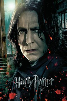 Schilderij op canvas Harry Potter - Severus Snape