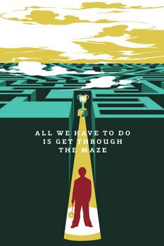 Schilderij op canvas Harry Potter - The Maze