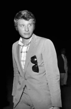 Schilderij op canvas Johnny Hallyday