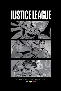 Obraz na plátne Justice League - Greatest super heroes