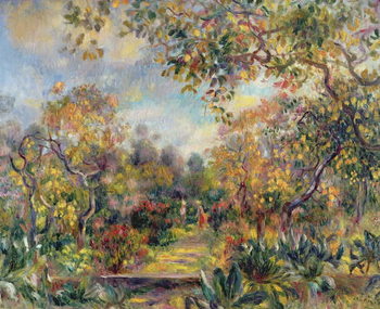 Schilderij op canvas Landscape at Beaulieu, c.1893