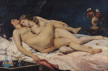 Obraz na plátne Le Sommeil, 1866