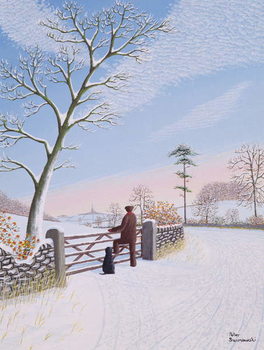 Schilderij op canvas New Year's Day