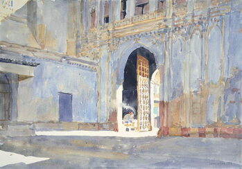 Schilderij op canvas Palace Gate, Gujarat