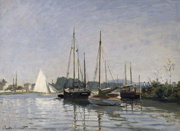 Schilderij op canvas Pleasure Boats, Argenteuil, c.1872-3