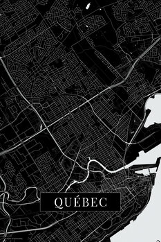 Obraz na plátne Quebec black