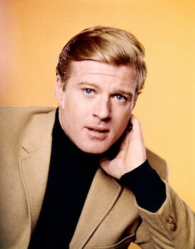 Schilderij op canvas Robert Redford 1965