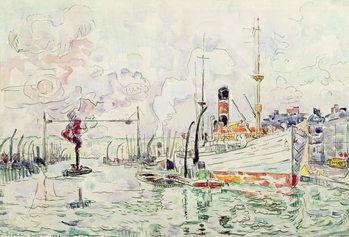 Schilderij op canvas Rouen, 1924
