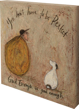 Schilderij op canvas Sam Toft - Good Enough Is Good Enough