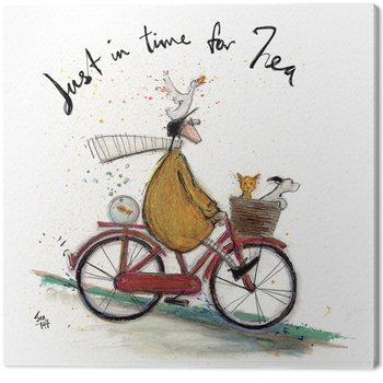 Obraz na plátne Sam Toft - Just in Time for Tea