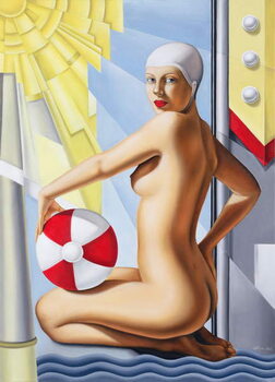Schilderij op canvas Sunworshipper I