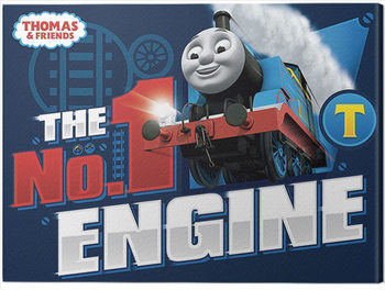 Schilderij op canvas Thomas & Friends - The Number One Engine