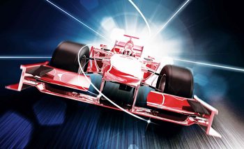 Ταπετσαρία τοιχογραφία  Car Formula 1 Red