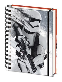 Star Wars Episode VII: The Force Awakens - Stormtrooper Paint A5 Notebook Carnete și penare