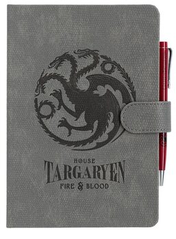 Carnet Game of Thrones - House Targaryen