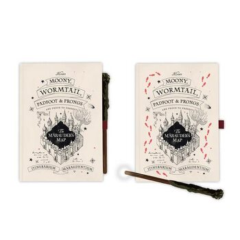 Carnet Harry Potter - Marauder‘s Map