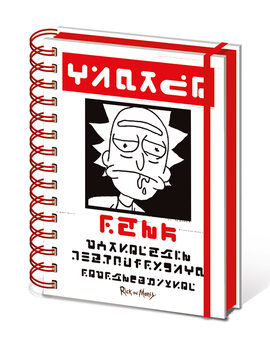 Carnet Rick and Morty - Wanted