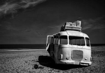 Carta da parati  Beached Bus