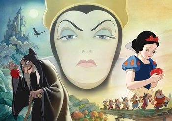 Carta da parati Disney Bianca Neve Regina Cattiva