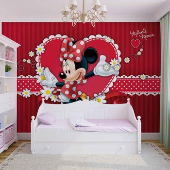 Carta da parati Disney Topolina - Minnie