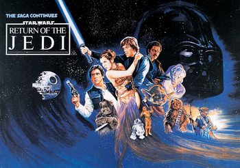 Carta da parati Guerre Stellari il Ritorno Dello Jedi