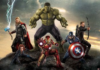 Carta da parati Marvel Avengers - I Vendicatori Battaglia