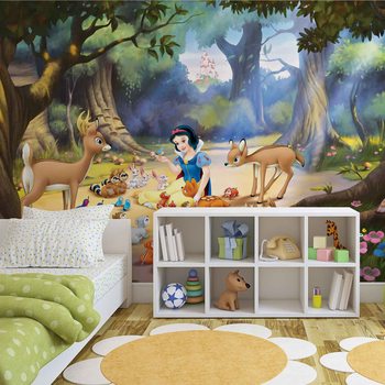 Carta da parati Principesse Disney Biancaneve