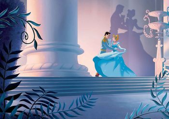 Carta da parati Principesse Disney Cenerentola