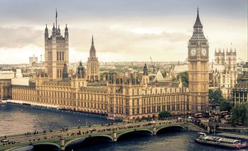 Carta da parati Vista di Londra