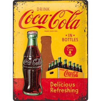 Cartel de metal Coca-Cola - Have a Coke