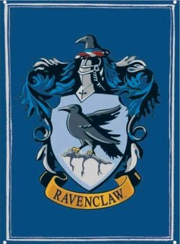 Cartel de metal Harry Potter - Ravenclaw