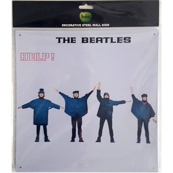 Cartello in metallo The Beatles - Help!