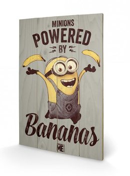 Poster su legno Cattivissimo me - Powered by Bananas