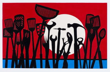 Quadro su tela Caught