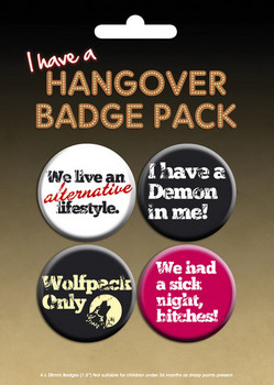 Set de chapas HANGOVER - I have a