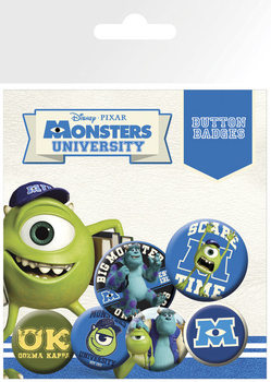 Set de chapas MONSTERS UNIVERSITY