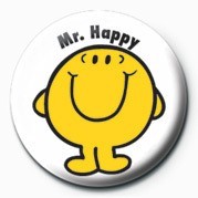 Chapa MR MEN (Mr Happy)