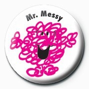 Chapa MR MEN (Mr Messy)