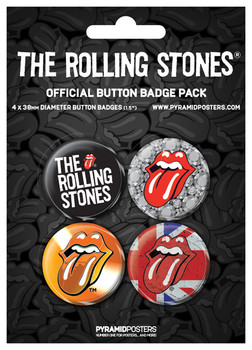 Set de chapas THE ROLLING STONES 2