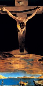 Christ of Saint John of the Cross, 1951 Festmény reprodukció